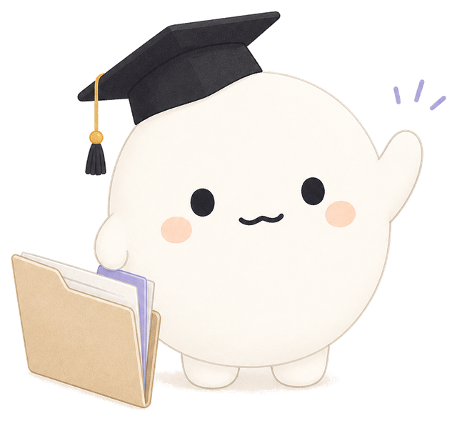 糯米吉祥物:查看留学行动清单
